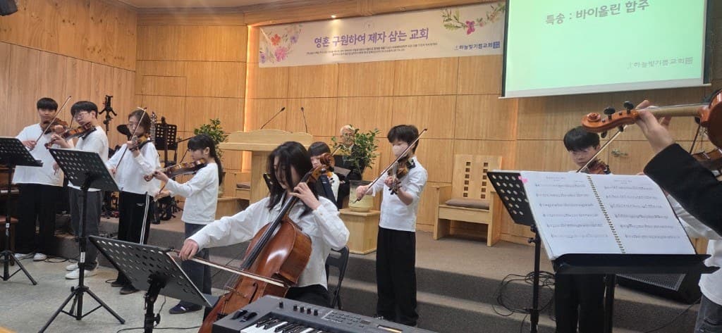 바이올린 합주 특송